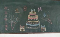 怎么写黑板生日快乐（黑板上生日快乐怎么写）
