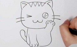 又简单的小猫咪怎么画（简单的小猫咪怎样画）