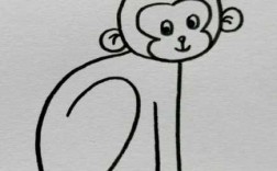 猴子怎么简便画（猴子简单怎么画）