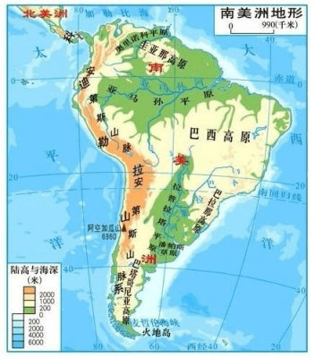 南美洲哪个半岛（南美洲哪个半球）-图1