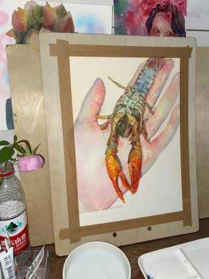 哪个画家画龙虾（哪个画家画龙虾好看）-图1