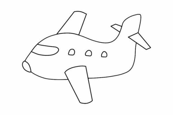 小飞机怎么画最简单的（小飞机怎么画最简单的画法）-图1