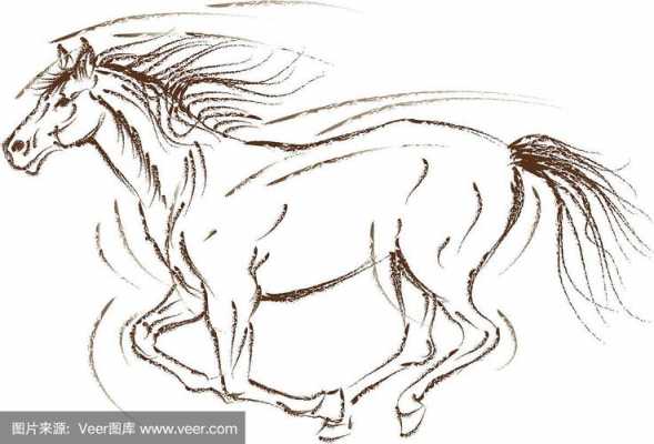 古代的马怎么画简笔画图片大全（古代的马怎么画?）-图2
