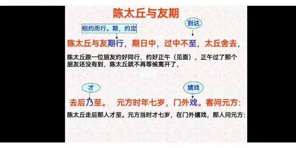 陈太丘与友期行出自哪个篇（陈太丘与友期行是哪个年级的课文）-图3