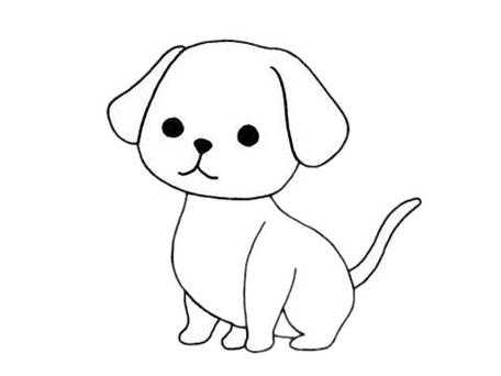 可爱狗怎么画简笔画（可爱狗怎么画简笔画视频）-图2