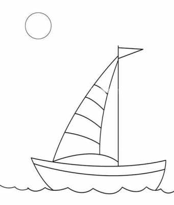 帆船怎么画图片（帆船怎么画图片简笔画）-图2