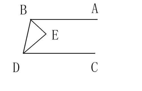 如图b与哪个角（如图角abd和角bdc的平分线交于点e be交cd于点f）-图2