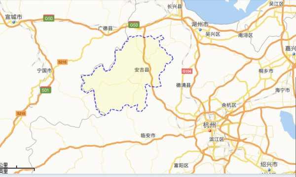 浙江安吉在中国哪个方位（安吉在浙江的哪里）-图1