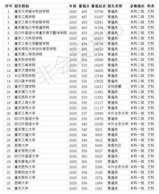 重庆二本高校有多少（重庆市的二本）-图2