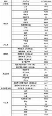 广州音乐学院分数线是多少（广州音乐舞蹈学院分数线）-图2