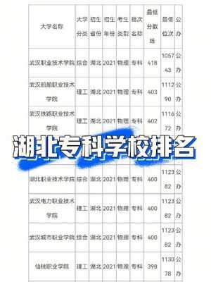 湖北省专科学校有多少（湖北省所有专科学校排名）-图3
