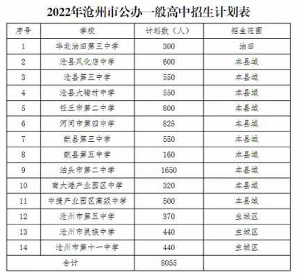 沧州市普通高中哪个好（2021沧州地区最好高中）-图1
