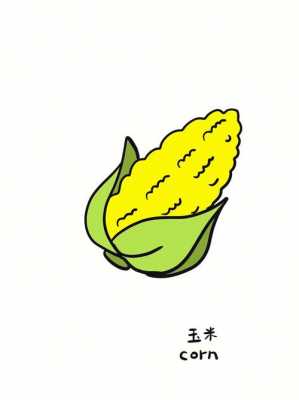 玉米和叶子怎么画图片（玉米和叶子怎么画图片大全）-图1